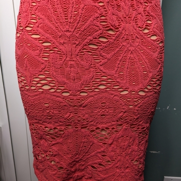 Free People Intimately Medallion Bodycon Dress Sz M/L - Picture 4 of 8